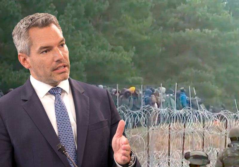 Foto: ÖVP/ Jakob Glaser; Screenshot: orf.at