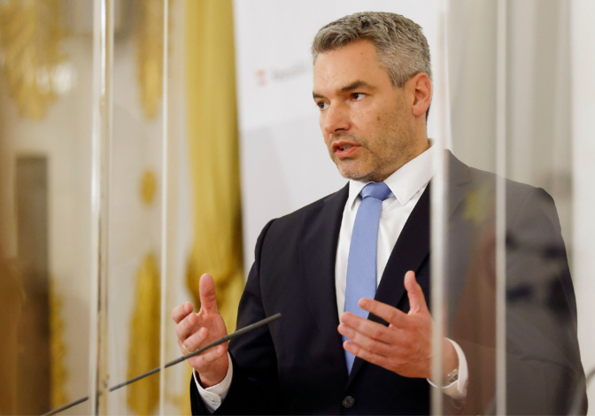 Innenminister Karl Nehammer; Foto: BKA/ Dragan Tatic