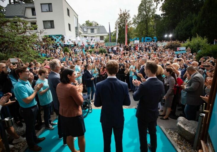 Der Wahlerfolg 2019 jährte sich diese Woche zum zweiten Mal. VP-Wahlkampfauftakt 2019 auf der Politischen Akademie - Foto: Volkspartei