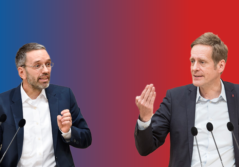 Kai-Jan Krainer, SPÖ, kooperiert mit Herbert Kickel (l.) und Christian Hafenecker. DAs löst in der SPÖ Kritik und Unbehagen aus, berichten Tageszeitungen unter Verweis auf Interviews mit Tirols SPÖ-Vorsitzendem Georg Dornauer. Foto: Parlamentsdirektion/Johannes Zinner & Thomas Jantzen
